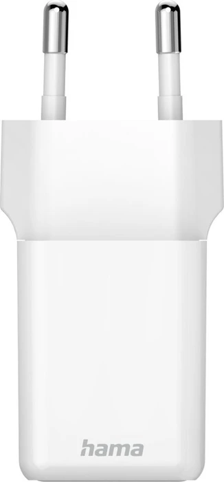 Hama GaN Schnellladegerät Super-Mini, USB-C, 1x USB-C, 45W, weiß