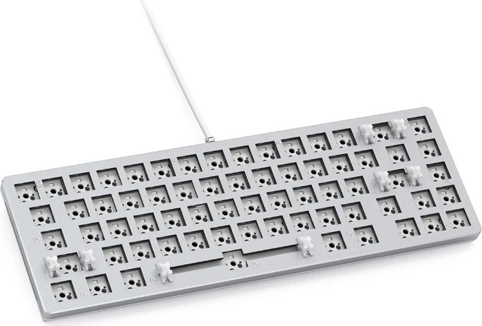 Glorious GMMK 2 Compact, Barebone Tastatur, 65%, weiß, ANSI
