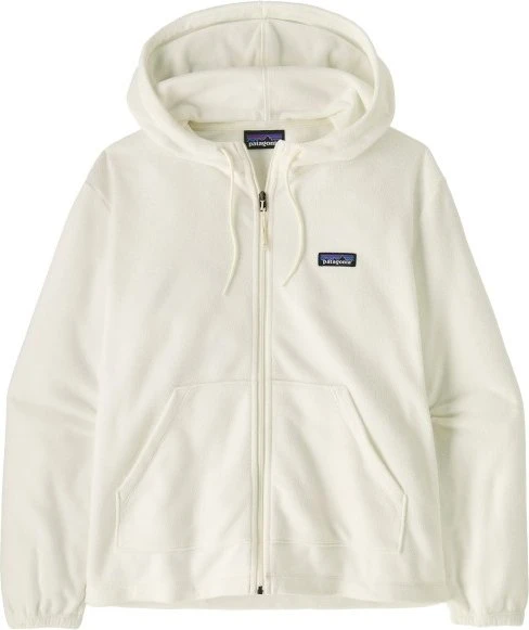Patagonia Micro D Fleece Hoodie birch white (Damen)