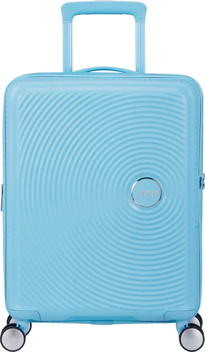 American Tourister Soundbox Spinner erweiterbar S blueberry fizz
