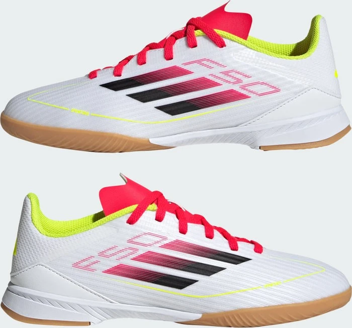 adidas F50 League IN cloud white/core black/solar yellow (Junior)