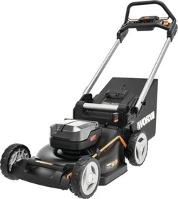 Worx Akku-Rasenmäher inkl. 2 Akkus 5.0Ah