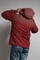 Tatonka Lajus Hooded Funktionsjacke aubergine/lava-red (Herren) Vorschaubild