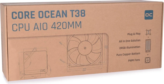 Alphacool Core Ocean T38 AiO 420mm