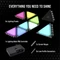Corsair iCUE LC100 Case Accent Lighting Panels Mini Triangle Starter Kit, RGB-Beleuchtungsset, 9er-Pack, schwarz Vorschaubild