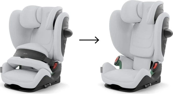 Cybex Pallas G2 fog grey comfort 2024