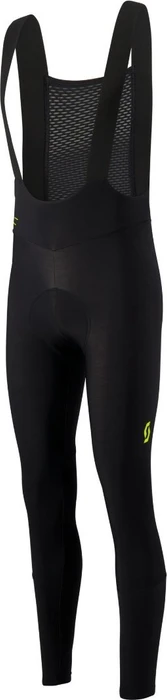 Scott RC Pro Warm +++ Bib Tights Fahrradhose lang black/sulphur yellow (Herren)
