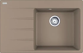 Franke Centro CNG 611-78 A Einbau Becken links cashmere