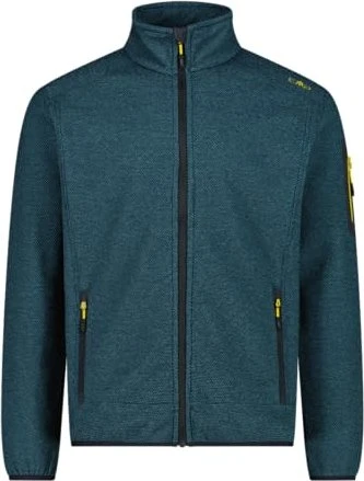CMP Melange Knit Tech Heavy Fleece Jacke nilo/antracite (Herren)