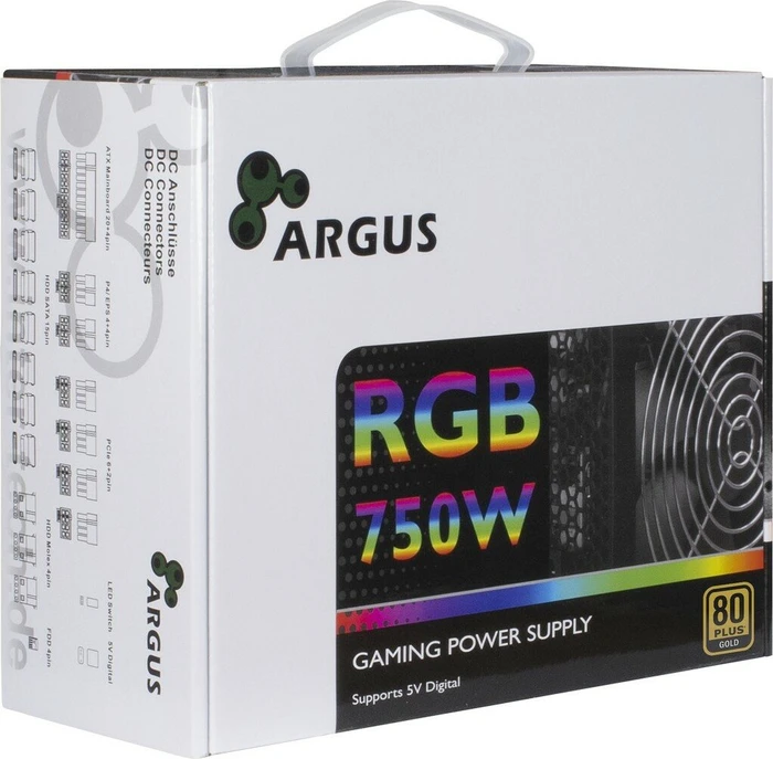 Inter-Tech Argus RGB CM II 750W, ATX 2.3
