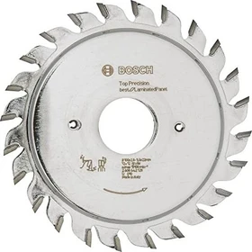 Bosch Professional Top Precision Best for Laminated Panel Kreissägeblatt 24Z, 100x3.6x22mm, 1 Stück