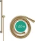 Hansgrohe Unica Brausestange S Puro 65cm mit Easy Slide Handbrausehalter und Isiflex Brauseschlauch 160cm Vorschaubild