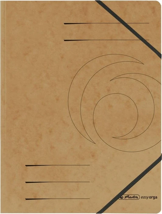 Herlitz Sammelmappe Colorspan mit Eckspanner, A4, braun