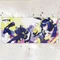 Hyte Bunny Splash Gaming Mauspad, 900x400mm, Motiv schwarz/gelb/violett/weiß Vorschaubild