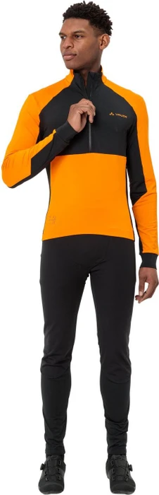 Vaude Kuro Warm Tights Fahrradhose lang schwarz (Herren)
