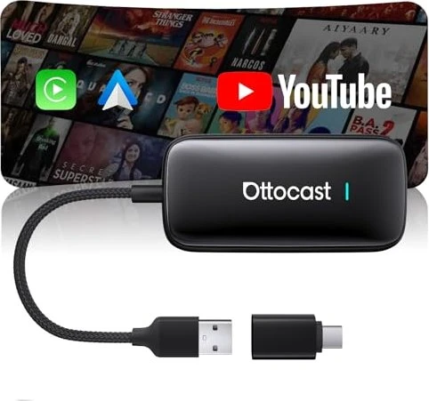 Ottocast Play2Video Ultra All-in-1-Adapter mit App Hub