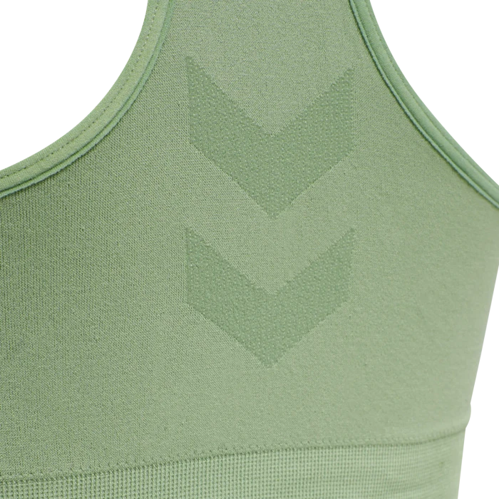 hummel Seamless Sports Top Funktionsshirt ärmellos basil (Damen)