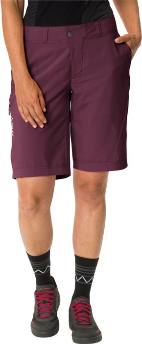 Vaude Ledro Shorts Fahrradhose kurz cassis (Damen)