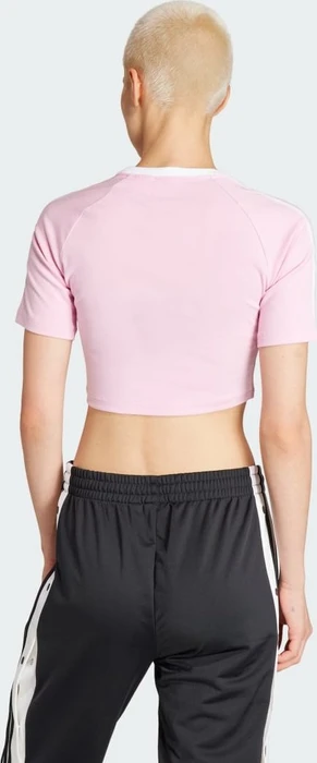 adidas 3-Streifen Baby T-Shirt kurzarm true pink (Damen)