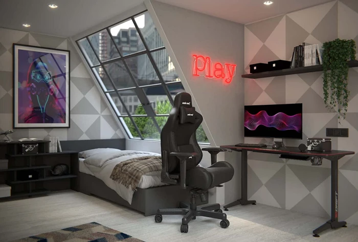 Anda Seat Kaiser Pro/2 XL Gamingstuhl, schwarz