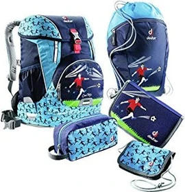 Deuter OneTwo Set Sneaker Bag Navy Soccer Schulrucksack-Set, 5-tlg.