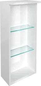 Fackelmann Oxford Zwischenraum-Regal 30cm weiß