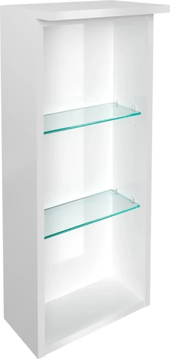 Fackelmann Oxford Zwischenraum-Regal 30cm weiß