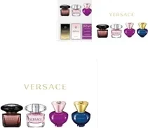 Versace 2x EdT + 2x EdP Miniatures 5ml Duftset