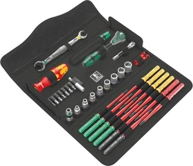 Wera Kraftform Kompakt W 2 Wartung Handwerkzeugset inkl. Tasche, 35-tlg.