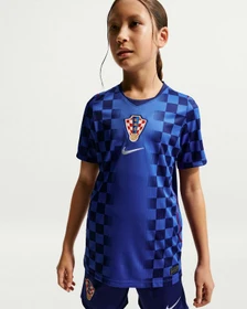 Nike FIFA WM 2026 Kroatien Auswärtstrikot kurzarm deep royal blue/hyper royal/white (Junior)