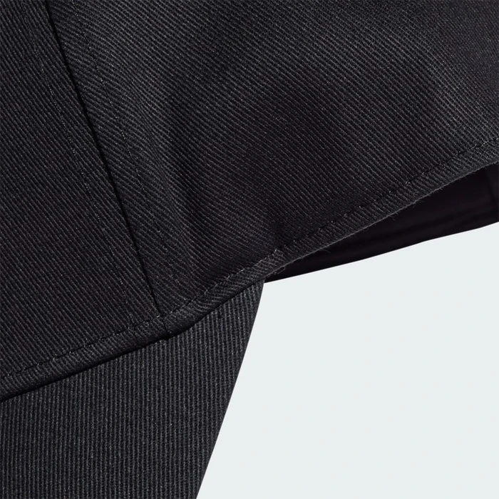adidas 3-Streifen New Logo Baseball Kappe schwarz/weiß