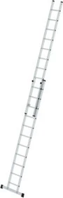 Günzburger Steigtechnik Alu 2-tlg. Schiebeleiter, 2x 11 Stufen