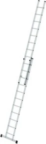 Günzburger Steigtechnik Alu 2-tlg. Schiebeleiter, 2x 11 Stufen