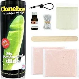 Cloneboy Penis Abdruck-Set Glow in the dark grün