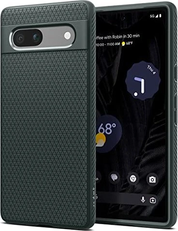 Spigen Liquid Air für Google Pixel 7a Abyss Green