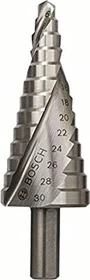 Bosch Professional HSS Stufenbohrer, 6-30x52x93.5mm, 1 Stück