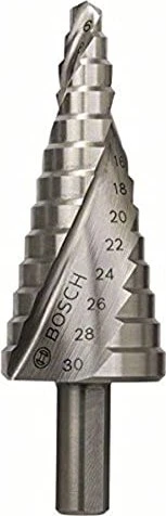 Bosch Professional HSS Stufenbohrer, 6-30x52x93.5mm, 1 Stück