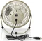 Nedis FNDK1GY15 USB Mini Tischventilator aus Metall 15cm grau Vorschaubild
