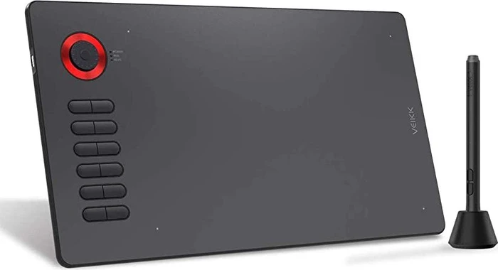 VEIKK A15PRO Graphic Pen Tablet, rot