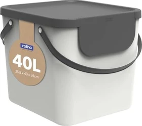 Rotho Albula 40l mistletoe weiss