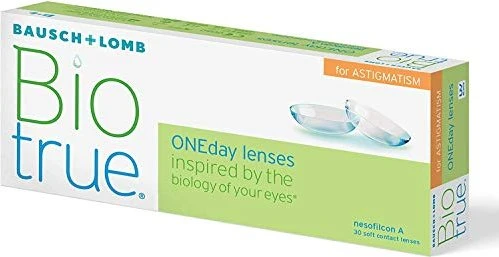 Bausch&Lomb Biotrue ONEday for Astigmatism, +1.00 Dioptrien, 30 Stück