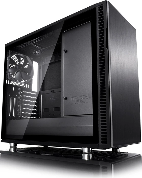 Fractal Design Define R6 Blackout TG, Glasfenster, schallgedämmt