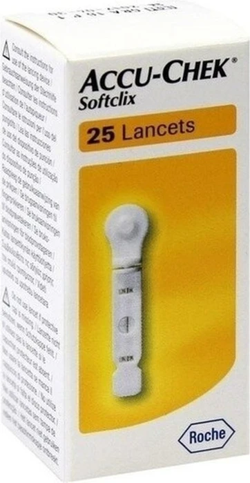 Roche Accu-Chek SoftClix Lanzetten, 25 Stück