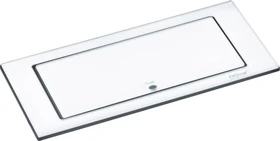 Schulte EVOLine BackFlip zum Einbau in Arbeitsplatten, 2-fach, 1x USB-A, 3m, weiß