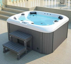 Home Deluxe Sea Star Whirlpool Set rechteckig 180x160x79cm