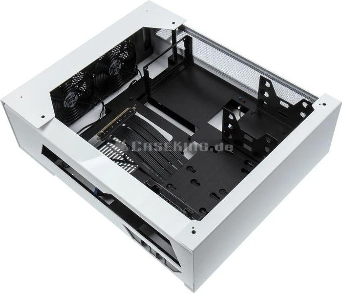 Lian Li PC-O5 weiß, Glasfenster, Mini-ITX