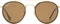 Ray-Ban Round Double Bridge gold/brown classic Vorschaubild