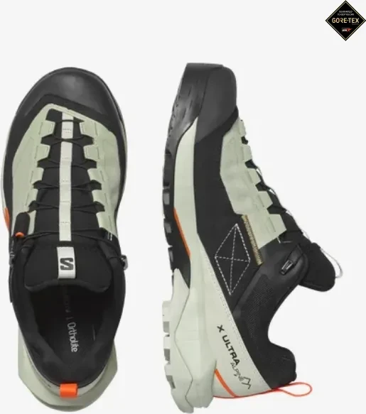 Salomon X Ultra Alpine Mid GTX celadon tint/black/red orange (Damen)
