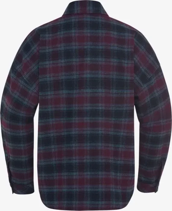 Jack Wolfskin Baja Flannel Hemd langarm check/dark navy (Damen)
