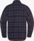 Jack Wolfskin Baja Flannel Hemd langarm check/dark navy (Damen) Vorschaubild